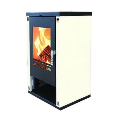 Salamandra a lenha Verso Lheia Ivory, 7.5 kW - Verso