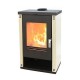 Salamandra a lenha Verso Theia, Ivory, 9kW | Salamandras a lenha com ventilação | Salamandras a lenha |