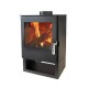 Salamandra a lenha Verso 3, 5kW | Salamandras a lenha com ventilação | Salamandras a lenha |