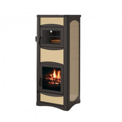 Salamandra a lenha para aquecimento central com forno Alfa Plam Paollo F, 20 kW - Produtos para comparar