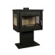 Salamandra a lenha Horvat Slim 12, 12.2 kW | Salamandras a lenha com ventilação | Salamandras a lenha |