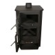 Salamandra a lenha para aquecimento central com forno Horvat Feniks RNE, 26 kW | Salamandras a lenha para aquecimento central | Salamandras a lenha |