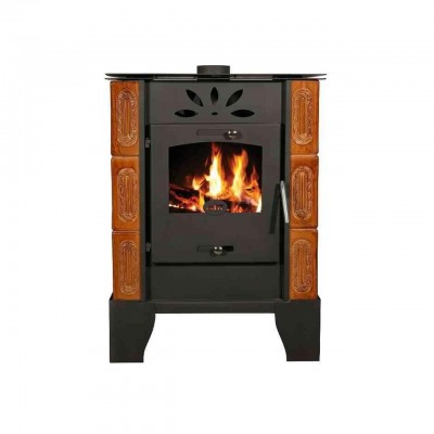 Salamandra a lenha Horvat Thetford TK9-3, Marrom, 9 kW - Salamandras a lenha