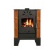 Salamandra a lenha Horvat Thetford TK9-3, Marrom, 9 kW | Salamandras a lenha com ventilação | Salamandras a lenha |