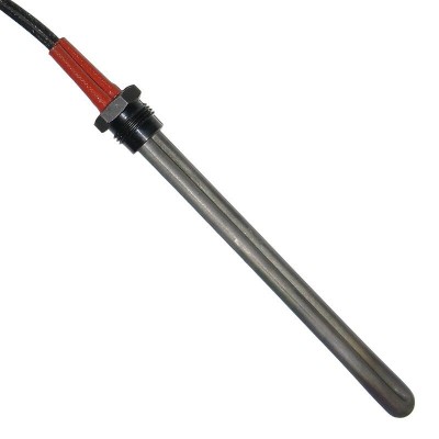 Resistência para salamandra a pellets Palladio e outros, comprimento total 145mm, 250W - Resistências para salamandrs a pellets