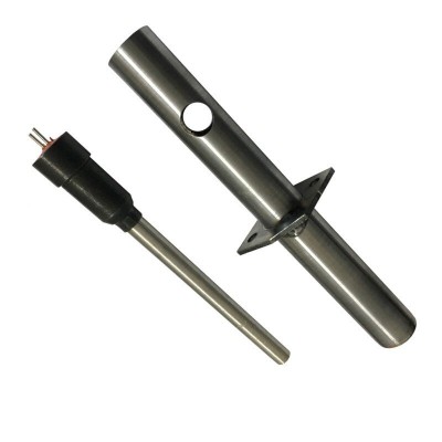 Resistência para salamandras a pellets Enviro com tubo de canalização do ar, comprimento total 153mm, 230W - Peças de salamandra a pellets