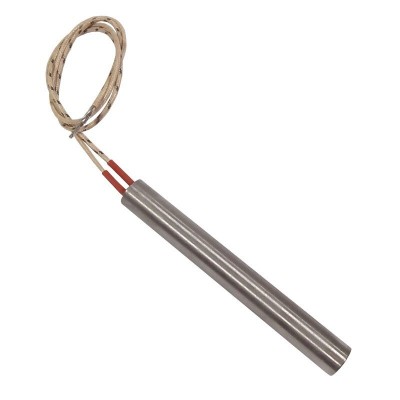 Resistência para salamandras a pellets Arce, Cadel, Eurofiamma, Eurosteack e outras, comprimento total 101mm, 300W - Peças de salamandra a pellets