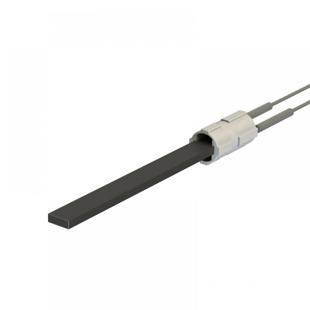 Resistência para salamandra a pellets, comprimento total 122mm, 120W a 24V | Resistências para salamandrs a pellets | Peças de salamandra a pellets |