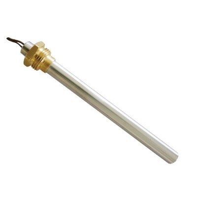 Resistência para salamandra a pellets Pasqualicchio, Clam e outros, comprimento total 204mm, 420W - Resistências para salamandrs a pellets