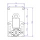 Motorredutor Mellor FB1167, 3RPM para salamandra Clam, Ecoteck, Moretti Design, Ravelli e outros | Motorredutores para salamandras a pellets | Peças de salamandra a pellets |