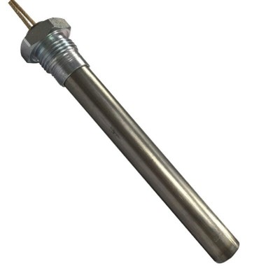 Resistência para salamandra a pellets Palazzetti e outros, comprimento total 188mm, 350W - Resistências para salamandrs a pellets