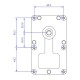 Motorredutor Mellor FB1183, 3RPM para salamandra a pellets Clam e outros | Motoredutores | Peças de salamandra a pellets |
