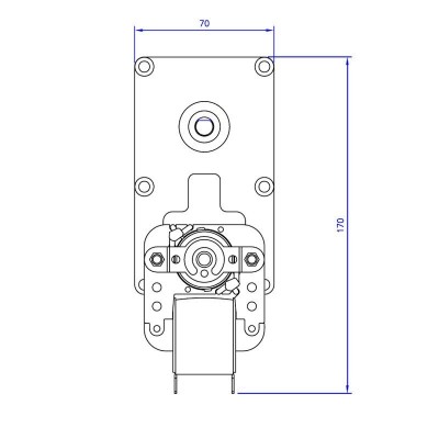 Motorredutor Mellor FB1285, 3RPM para salamandra a pellets Clam e outros - Produtos para comparar