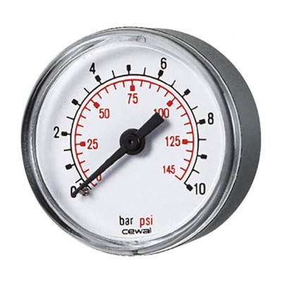 Axial manometer Cewal, Rear connection - Produtos para comparar