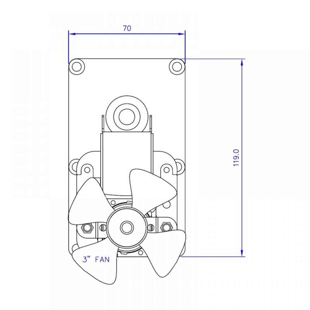 Motorredutor Mellor FB1146, 5.3RPM para salamandra Ecoteck, Lincar, Moretti Design, Ravelli, Thermorossi, Ungaro e outros | Motoredutores | Peças de salamandra a pellets |