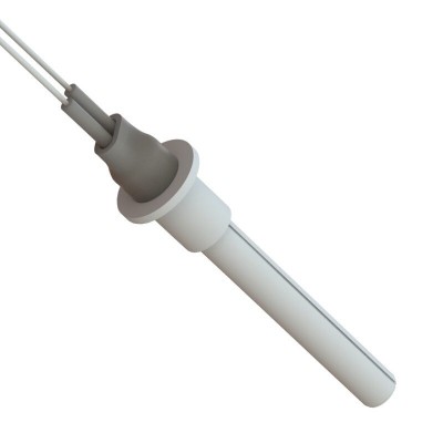 Resistência de cerâmica para salamandras a pellets ETA, Grant Spira, ComfortBilt e outros, comprimento total 107mm, 260W - Resistências para salamandrs a pellets