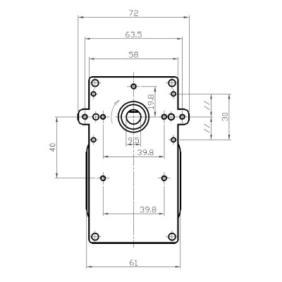 Motorredutor Kenta K9115068 para salamandras a pellets Edilkamin, Cadel, Nordica Extraflame, Eurofiamma e outros, 2RPM - Peças de salamandra a pellets