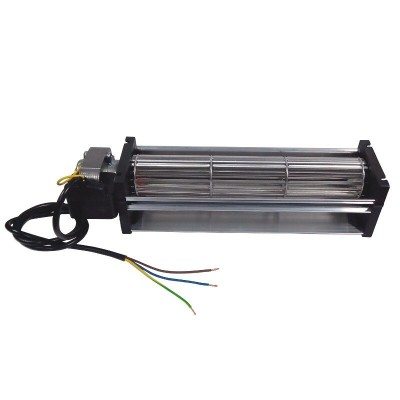 Ventilador tangencial para salamandras a pellets Ecoforest, Edilkamin e outros, com Ø45 mm, Vazão 138 m³/h - Fergas