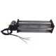 Ventilador tangencial com Ø45 mm, Vazão 138 m³/h | Ventiladores e sopradores | Peças de salamandra a pellets |