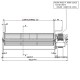 Ventilador tangencial para salamandras Edilkamin e outras com Ø80 mm, Caudal 485 m³/h | Ventiladores e sopradores | Peças de salamandra a pellets |