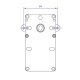 Motorredutor de eixo oco Mellor KB1008 5RPM para fogão a pellets Cadel, Deville, Eurofiamma, Eurostek, Italiana Camini, Karmek One, Zibro, Puros, Qlima, Italflame, Bestfire, TMC, MG e outros | Motoredutores | Peças de salamandra a pellets |