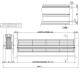 Ventilador tangencial com Fergas para salamandras a pellets Ø80 mm, Caudal 251-302 m³/h | Ventiladores e sopradores | Peças de salamandra a pellets |
