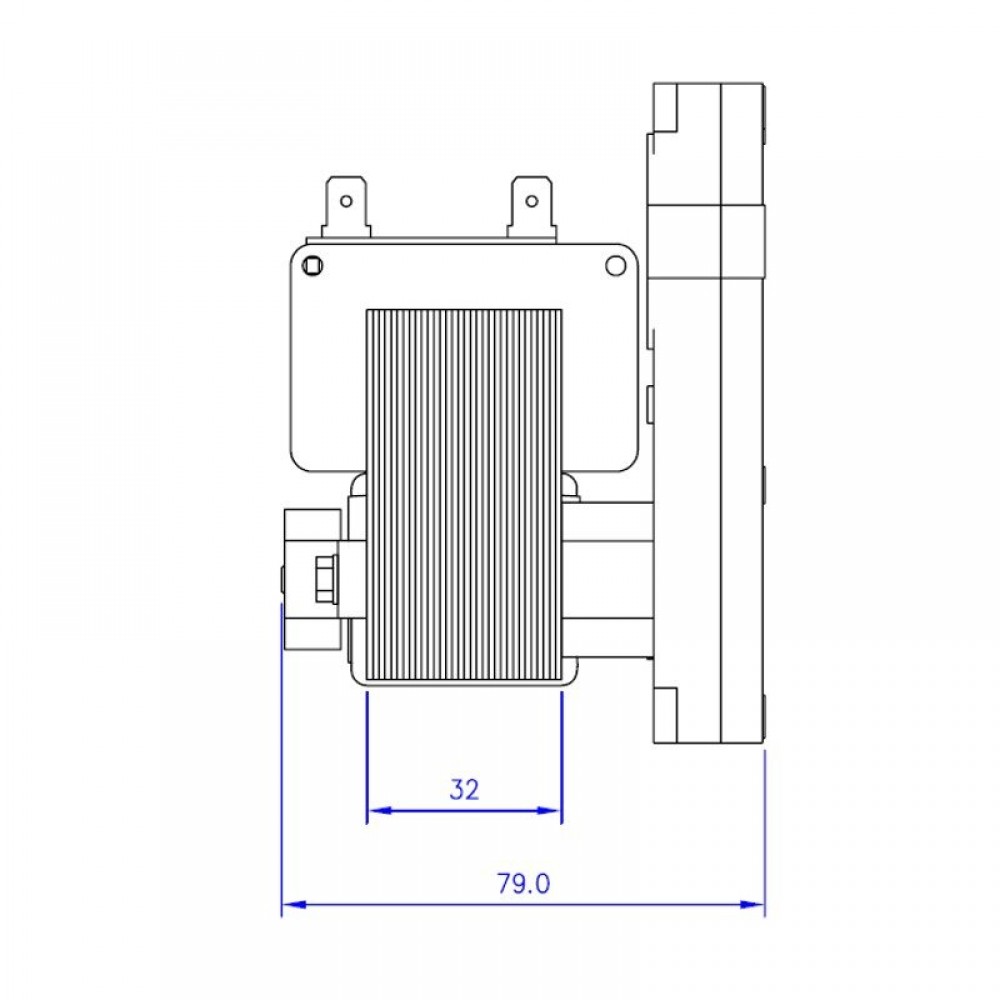 Motorredutor de eixo oco Mellor KB1004, 5RPM para fogão a pellets Karmek One, Eurostek e outros | Motoredutores | Peças de salamandra a pellets |