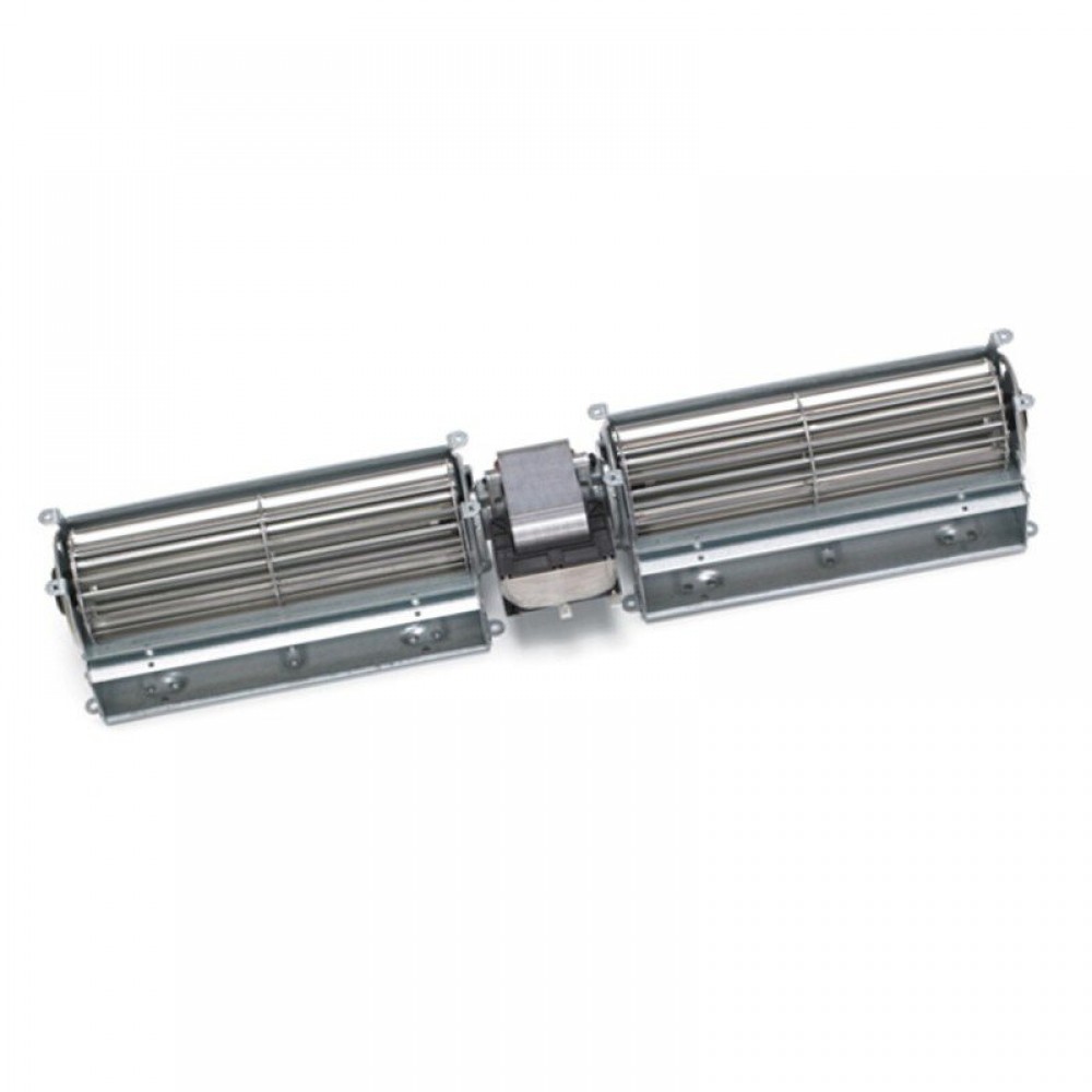 Ventilador duplo fluxo cruzado Fergas para salamandras a pellets com Ø 60mm, caudal 155 m³/h | Ventiladores e sopradores | Peças de salamandra a pellets |