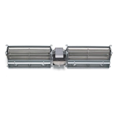 Ventilador duplo fluxo cruzado Fergas para salamandras a pellets Cadel, Ravelli, Edilkamin e outros, com Ø60 mm, caudal 168 m³/h, 360 mm - Produtos para comparar