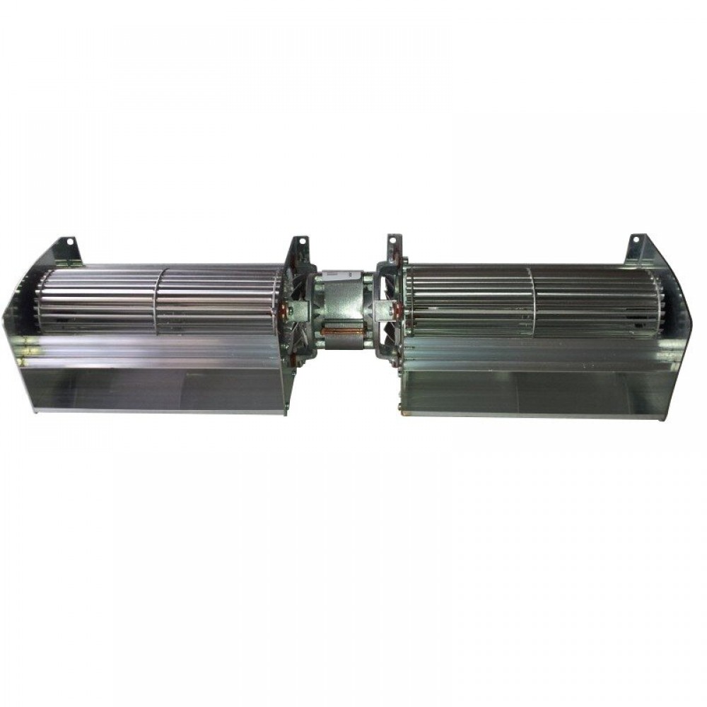 Ventilador duplo fluxo cruzado para salamandras a pellets Edilkamin com Ø80 mm, caudal 660 m³/h | Ventiladores e sopradores | Peças de salamandra a pellets |