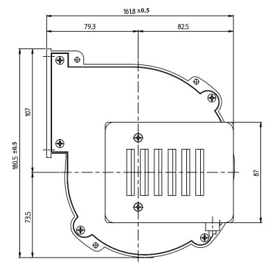 Ventilador centrífugo Fergas para salamandras a pellets Sicalor, Prismae outros, vazão 220 m³/h - Produtos para comparar