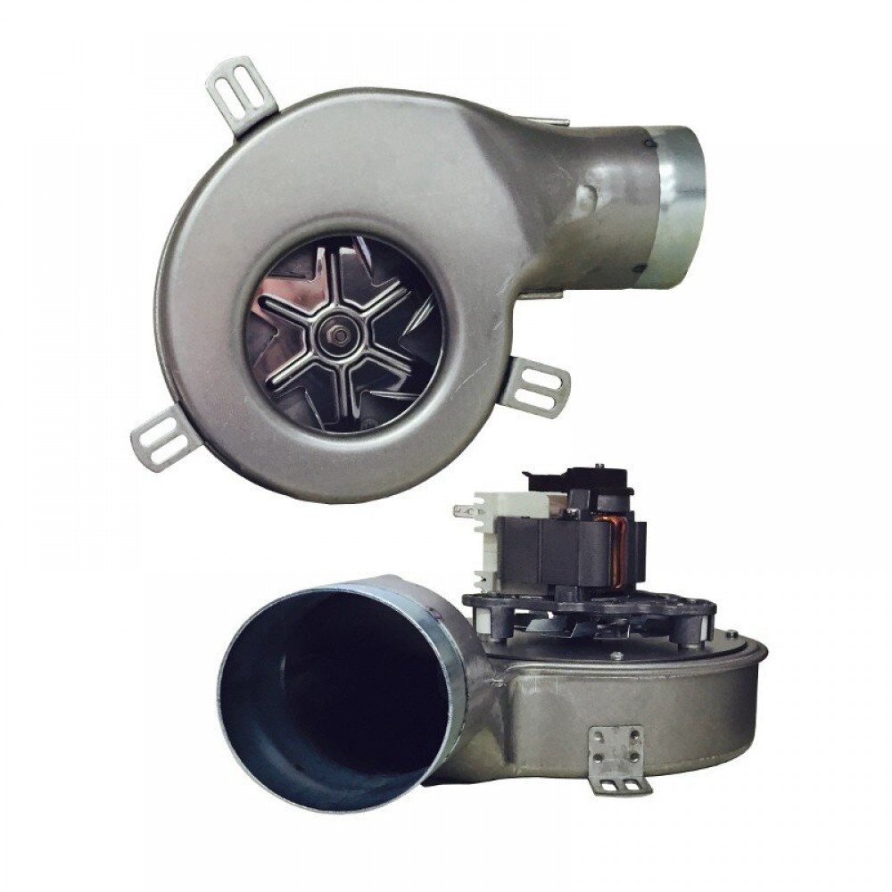 Extrator de fumos EBM para salamandras Elite, Equation, Ferroli, Karmek One e outros, Caudal máximo 165 m³/h | Ventiladores e sopradores | Peças de salamandra a pellets |
