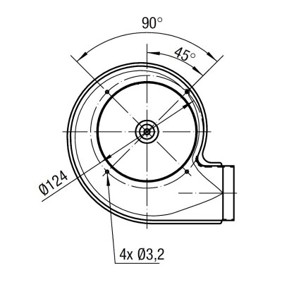 Extrator de fumos EBM para salamandras a pellets Palladio, Caudal máximo 170 m³/h - Produtos para comparar