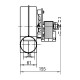 Extrator de fumos EBM para salamandras a pellets Palladio, Caudal máximo 170 m³/h | Ventiladores e sopradores | Peças de salamandra a pellets |