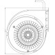 Ventilador centrífugo Natalini para estufas a pellets Eco Spar, Deville, Puros e outros - Grupo Sit, vazão 480 m³/h | Ventiladores e sopradores | Peças de salamandra a pellets |