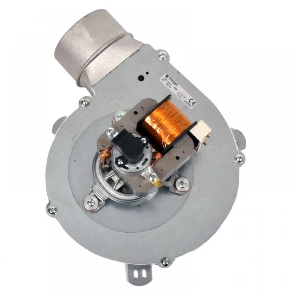 Extrator de fumaça Fergas 162 m³/h para salamandras Ecoteck, Ferroli, Ravelli, Sideros e outros | Ventiladores e sopradores | Peças de salamandra a pellets |
