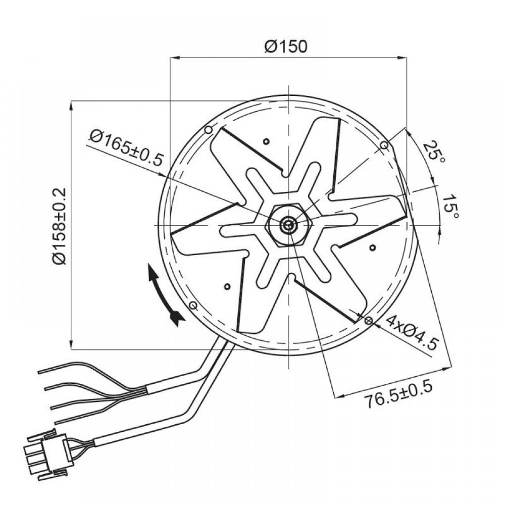 Extrator de fumos Fandis para salamandras a pellets Cadel, Clam, Deville, Edilkamin, Italiana Camini, Karmek One, Palazzetti e outros | Ventiladores e sopradores | Peças de salamandra a pellets |
