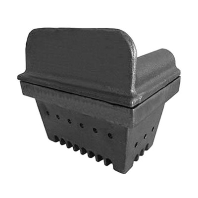 Queimador em ferro fundido para salamandra a pellets Kalon, 136 x 92mm - Queimador para salamandras a pellets