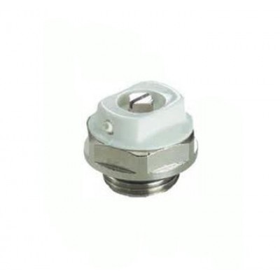 Purgador manual de ar para radiador 1/2" - Instalação