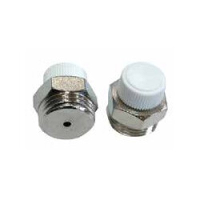 Purgador manual de ar para radiador com alça 1/2" - Instalação