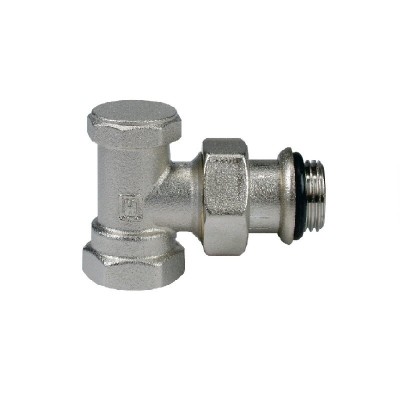 Válvula bloqueadora para radiador Honeywell, angulada 1/2'' - Instalação