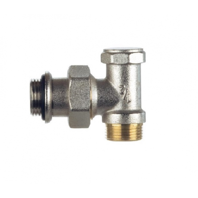 Válvula bloqueadora para radiador Honeywell, angulada 1/2'' para adaptador ⌀16x2 - Instalação