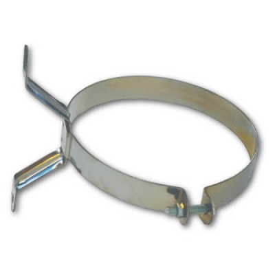Abraçadeira de chaminé, aço inoxidável AISI 304, Ф80-Ф500 - Chaminés