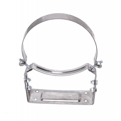 Abraçadeira de chaminé, reforçado, ajustável, aço inoxidável, Ф80-Ф350 - Chaminés