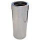 Tubo de combustão de parede dupla, aço inoxidável AISI 304, reto, isolado, 1m, Ф100-150 | Chaminé de parede dupla | Chaminés |