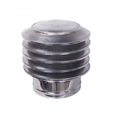 Chapéu de chaminé estilo Pagoda, em aço inoxidável, diâmetro Φ80-Ф350 - Chapéus de chaminé