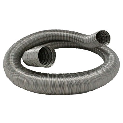 Tubo flexível para lareiras de aço inoxidável, Tamanho Ф80-Ф300 - Cano de chaminé
