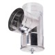 Kit chaminé para salamandra a pellets, aço inox AISI 304, 80-130mm | Kit Chaminé | Chaminés |