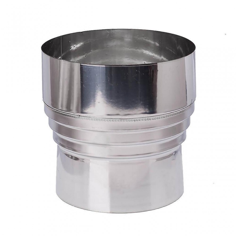 Kit chaminé para salamandra a pellets, aço inox AISI 304, 80-130mm | Kit Chaminé | Chaminés |