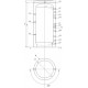 Depósito de inércia / Acumulador de inercia Sunsystem, Model P 300, Recipiente com capacidade de 300L | Depósitos de inércia / Acumuladores Inercia |  |